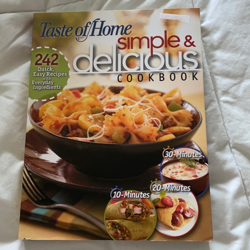 Taste of Home Simple and Delicious Cookbook